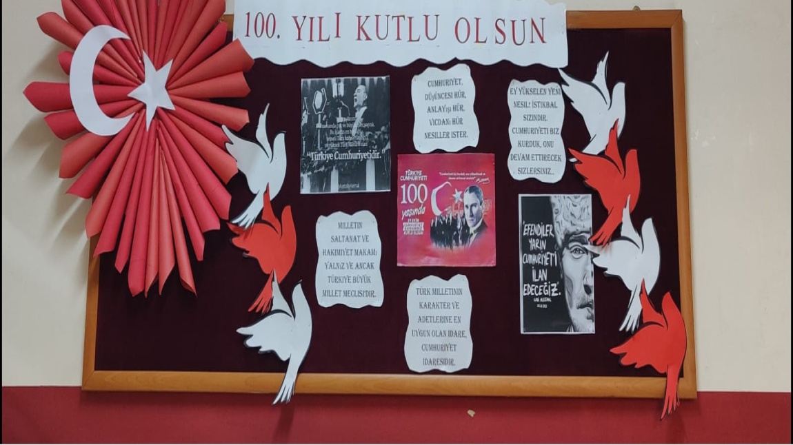 Türkiye Cumhuriyeti’nin 100. yaşını gururla kutluyoruz.
